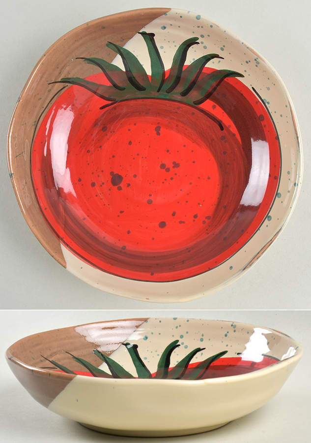 Roma 8" Soup/Pasta Bowl by Crate & Barrel-1
