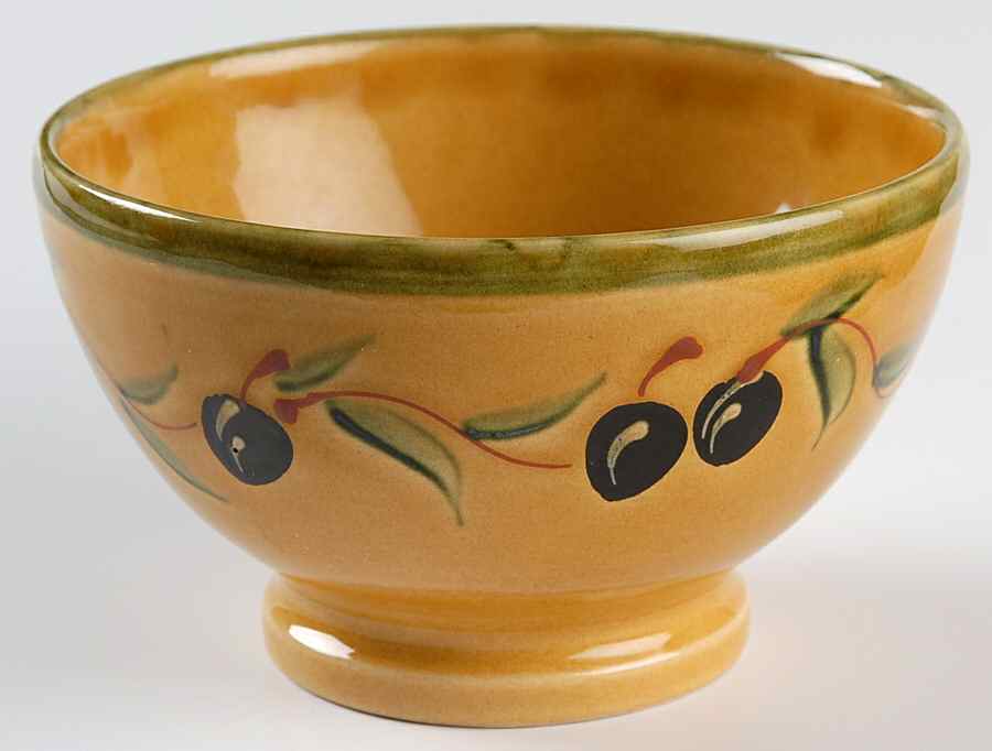 Nicoise Olive Soup/Cereal Bowl by Coursange-1
