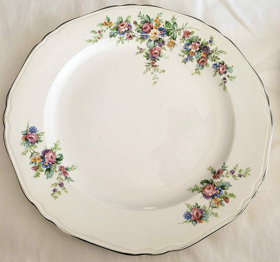 CRP163 Dinner Plate by Crown Potteries-1