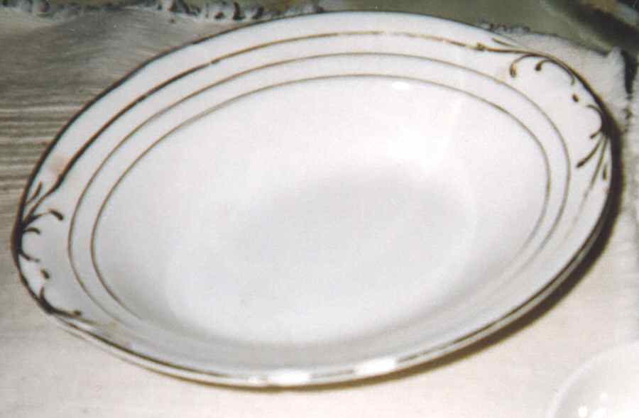 CRP164 10" Oval Vegetable Bowl by Crown Potteries-1