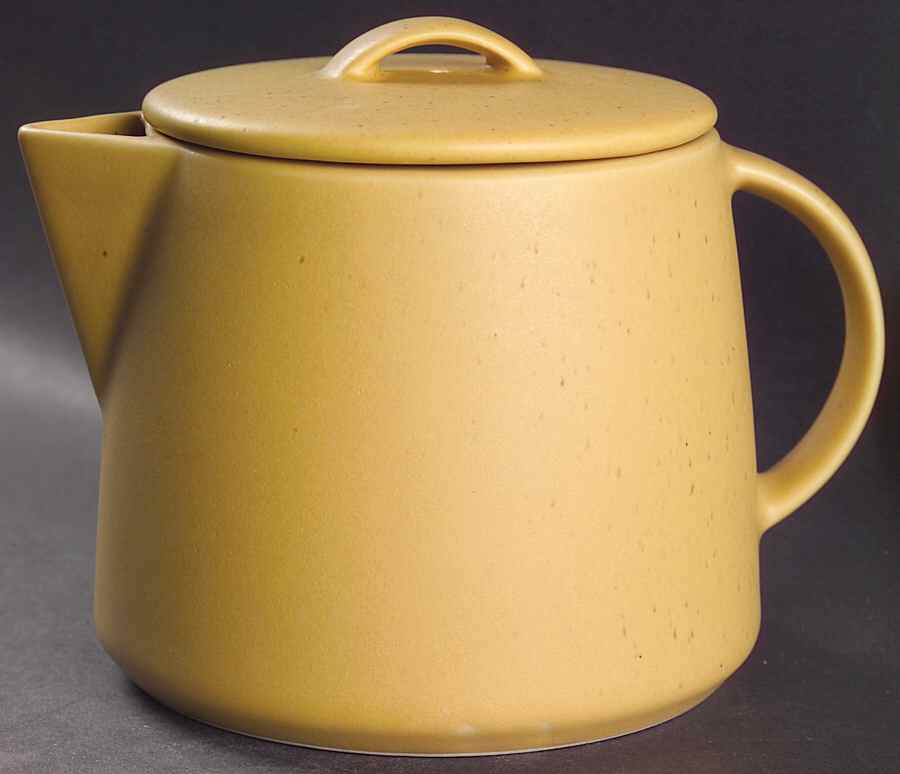 Cargo Sunflower (Yellow) Teapot & Lid by Calvin Klein-1