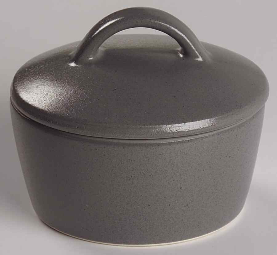 Cargo Concrete Sugar Bowl & Lid by Calvin Klein-1