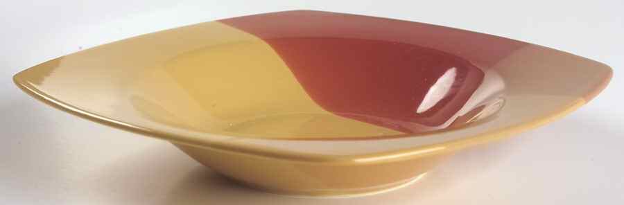 Colortones Red and Yellow Soup/Cereal Bowl by Coventry (PTS)-1