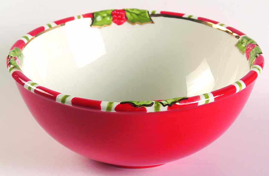 Letters To Santa Coupe Cereal Bowl by Christopher Radko-1