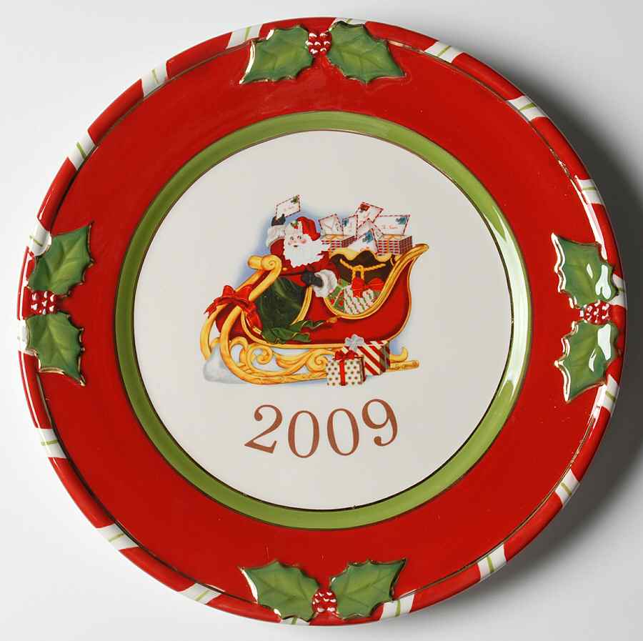 Letters To Santa 2009 Collector Plate by Christopher Radko-1