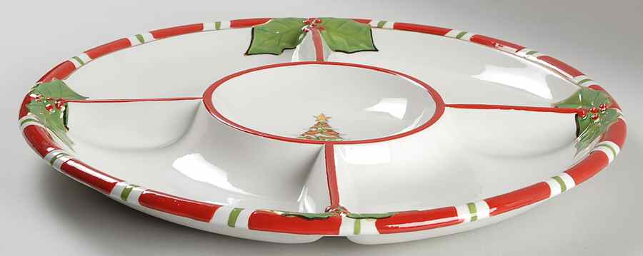 Letters To Santa 1 Piece Chip & Dip by Christopher Radko-1