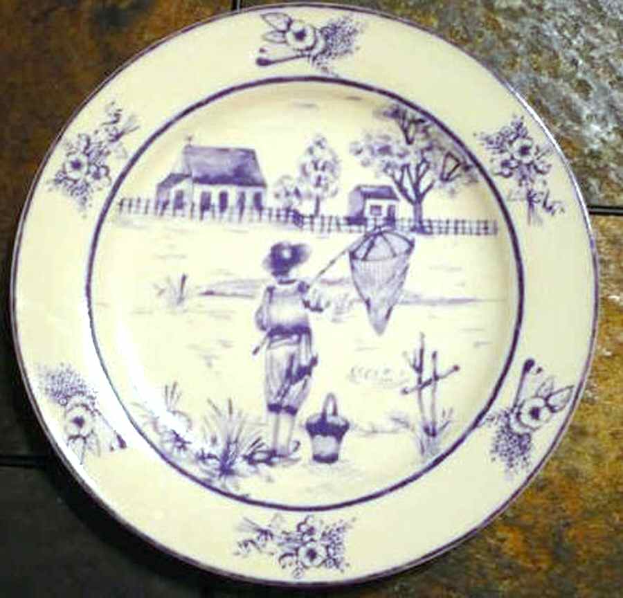 American Heritage Salad Plate by China (Made in China)-1