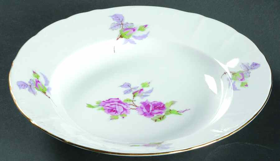 CZE189 Rim Soup Bowl by Czechia-Czechoslovakia-1