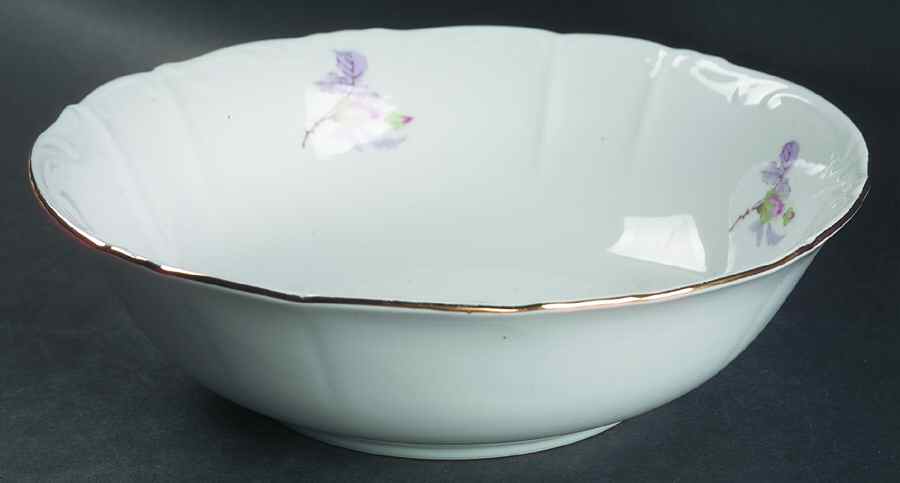 CZE189 9" Round Vegetable Bowl by Czechia-Czechoslovakia-1