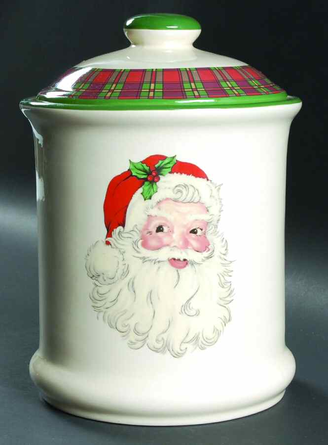 Christmas in the Woods Large Canister & Lid by Cracker Barrel-1