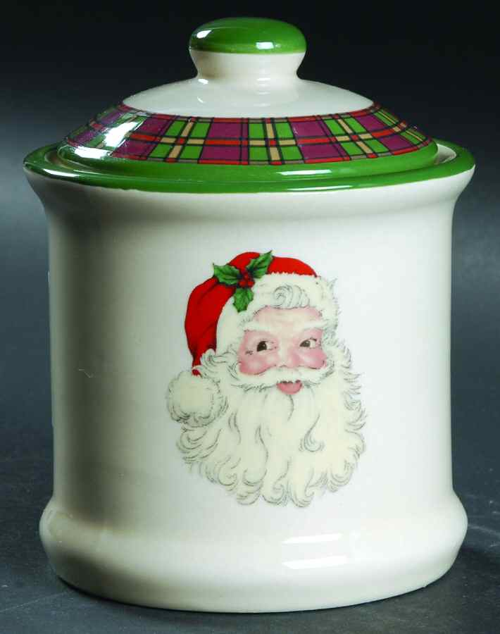 Christmas in the Woods Small Canister & Lid by Cracker Barrel-1