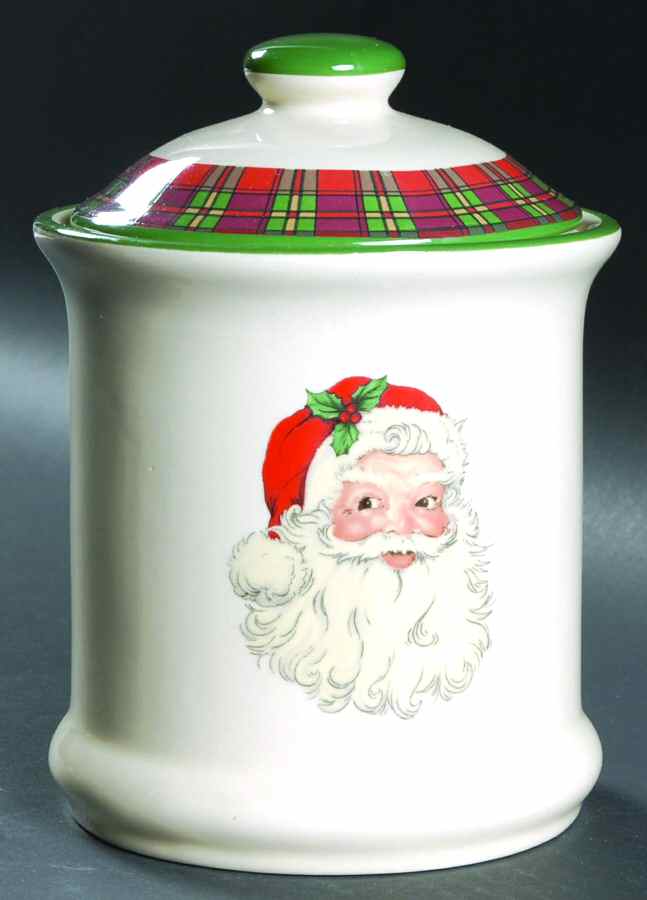 Christmas in the Woods Medium Canister & Lid by Cracker Barrel-1