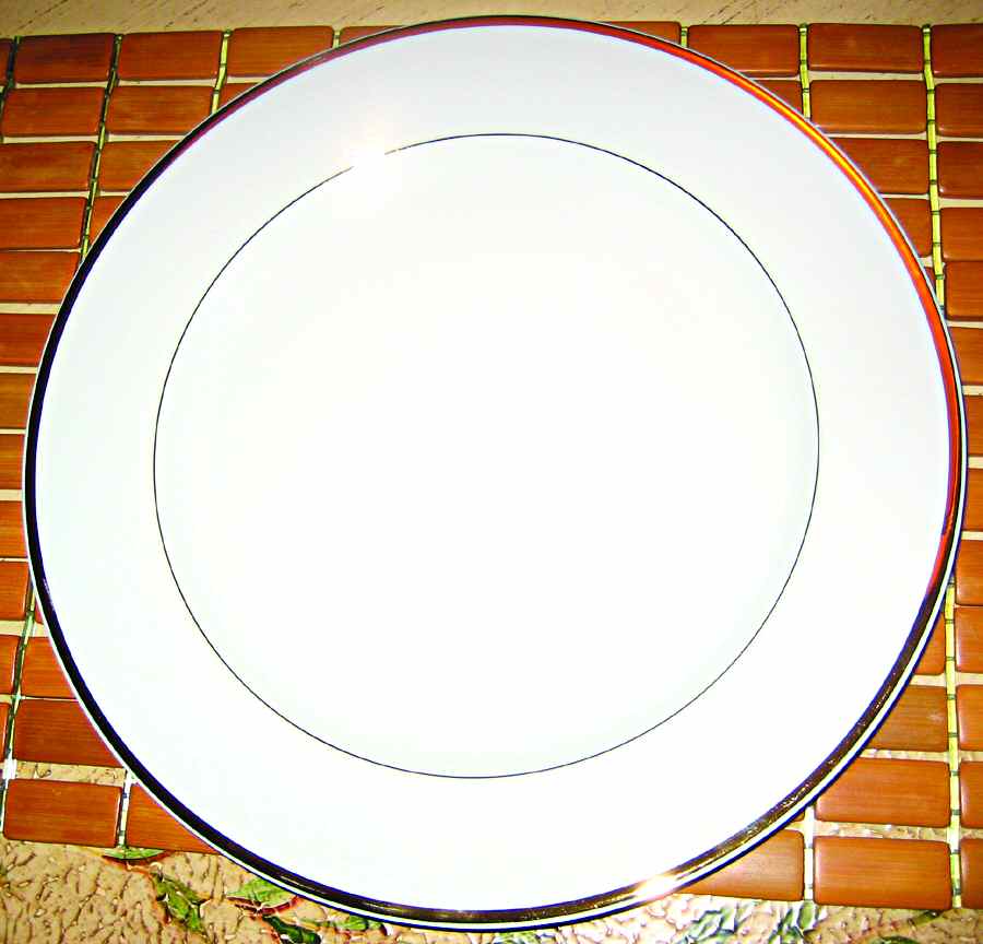 Filet Gold Service Plate (Charger) by Christofle-1