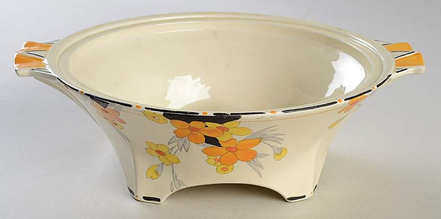 Sunburst Round Vegetable No Lid by Crown Ducal-1