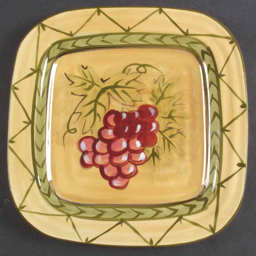 Studio II Square Luncheon Plate by Culinary Arts-1
