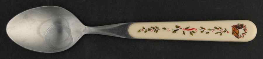 Christmas Memories Place/Oval Soup Spoon by China (Made in China)-1