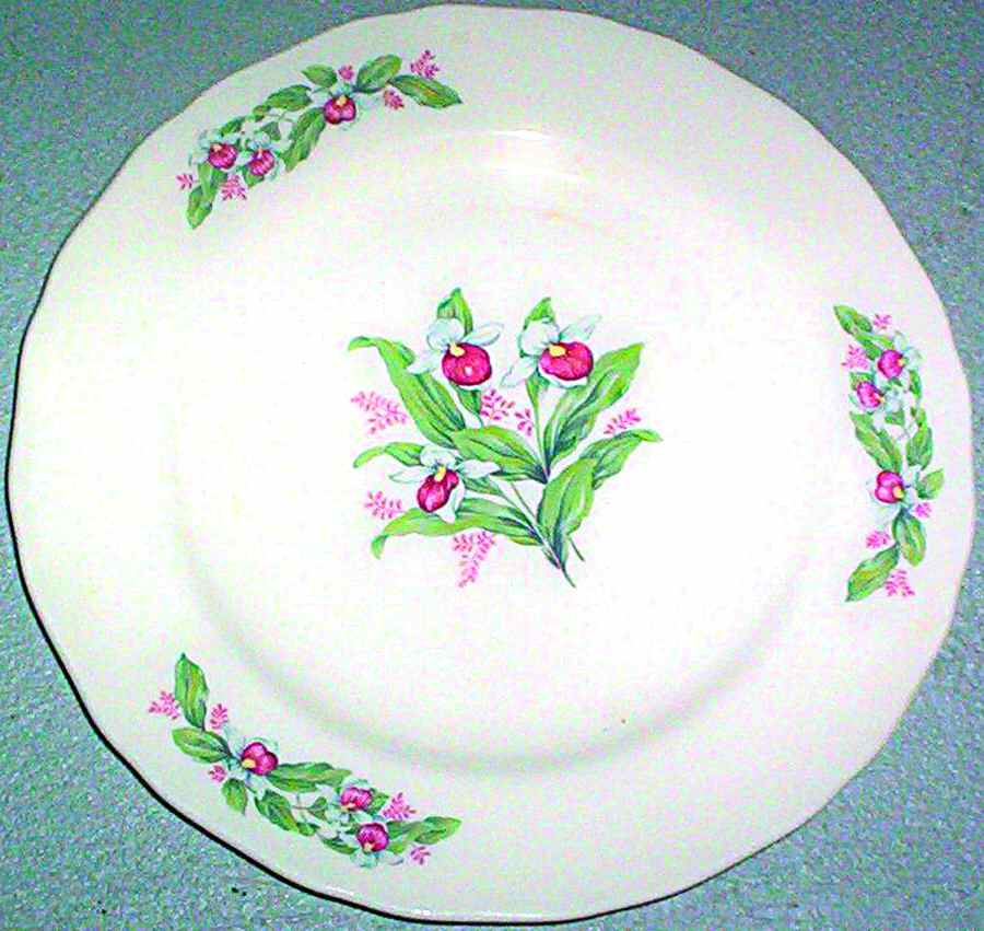 Queens Slipper Dinner Plate by Canonsburg-1