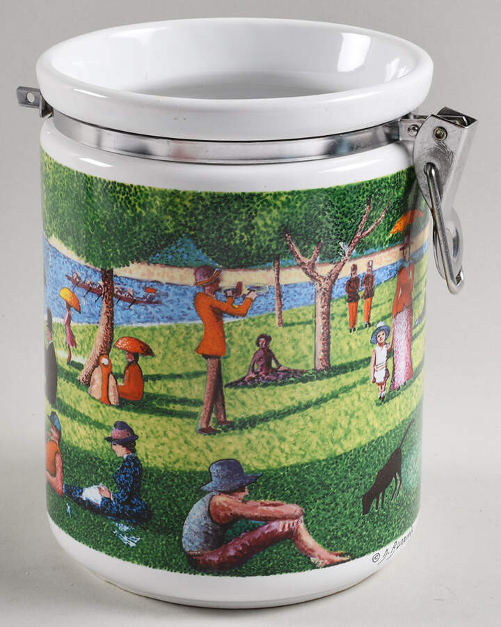 Master Impressionists Large Canister No Lid by Chaleur-1