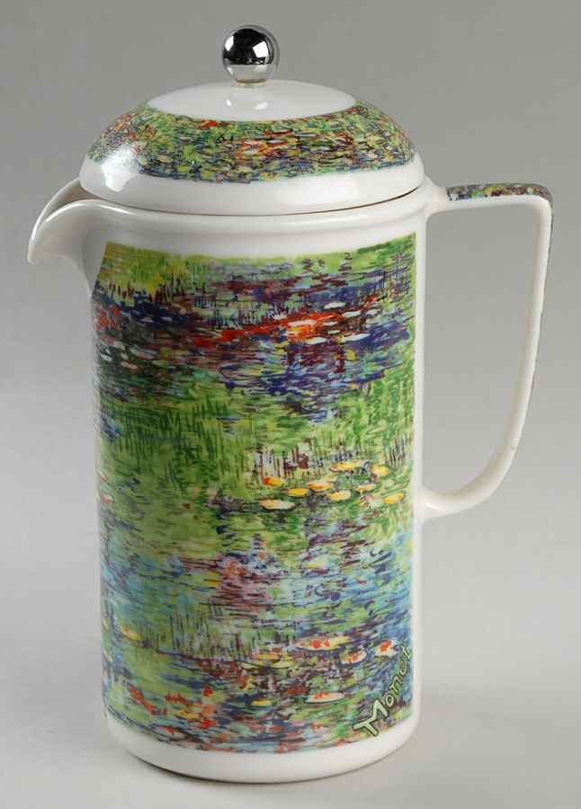 Master Impressionists French Press Coffee Pot & Lid by Chaleur-1