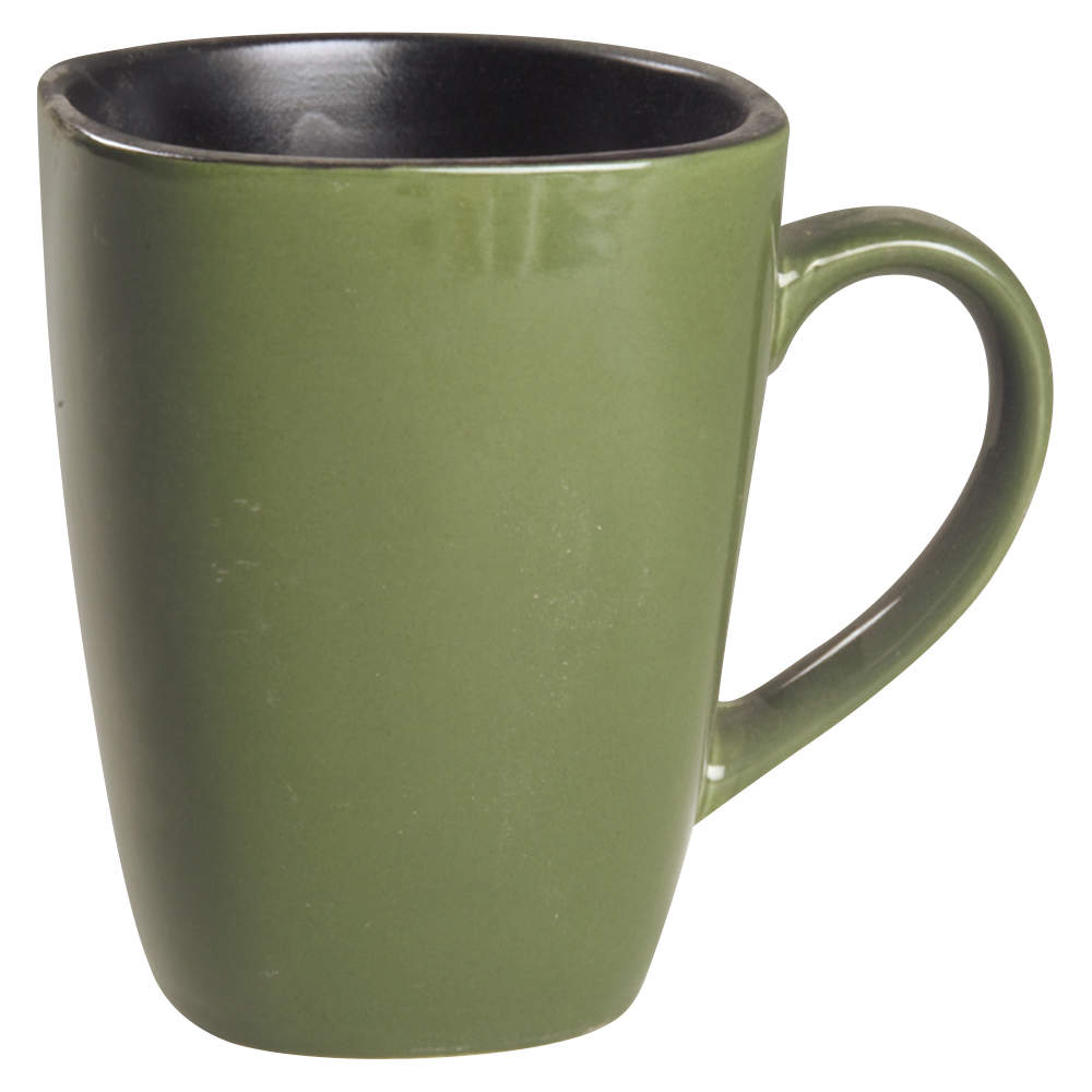 Bay Leaf Green Mug by Corning Corelle-1