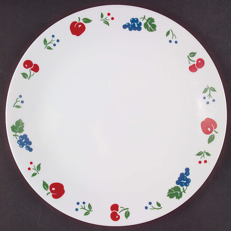 Berries and Cherries (Corelle) Dinner Plate by Corning Corelle-1