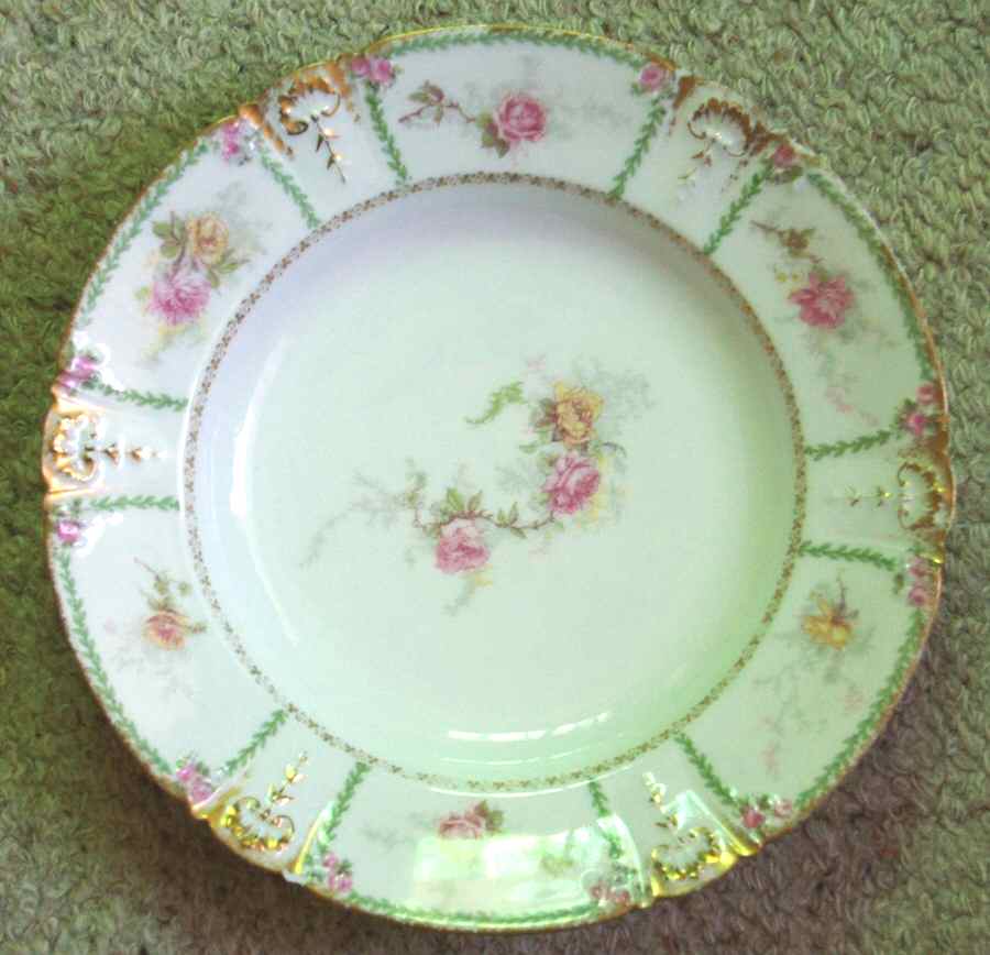 CHF1308 Large Rim Soup Bowl by Charles Field Haviland-1