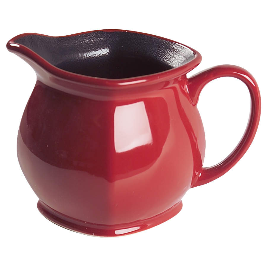 Chili Red (Round) Creamer by Corning Corelle-1
