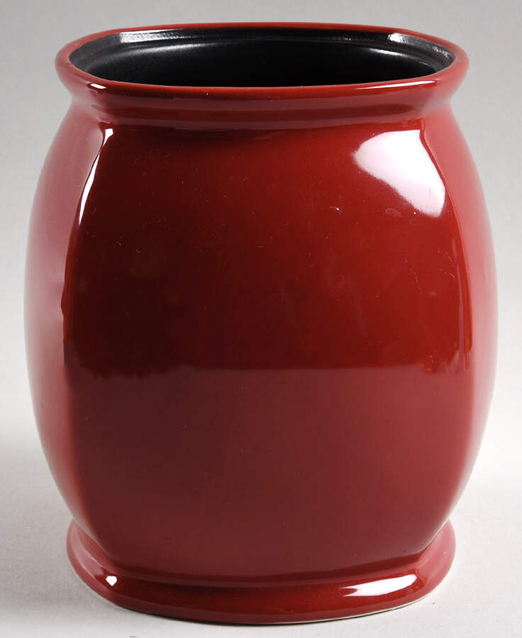 Chili Red (Round) Extra Large Canister No Lid by Corning Corelle-1
