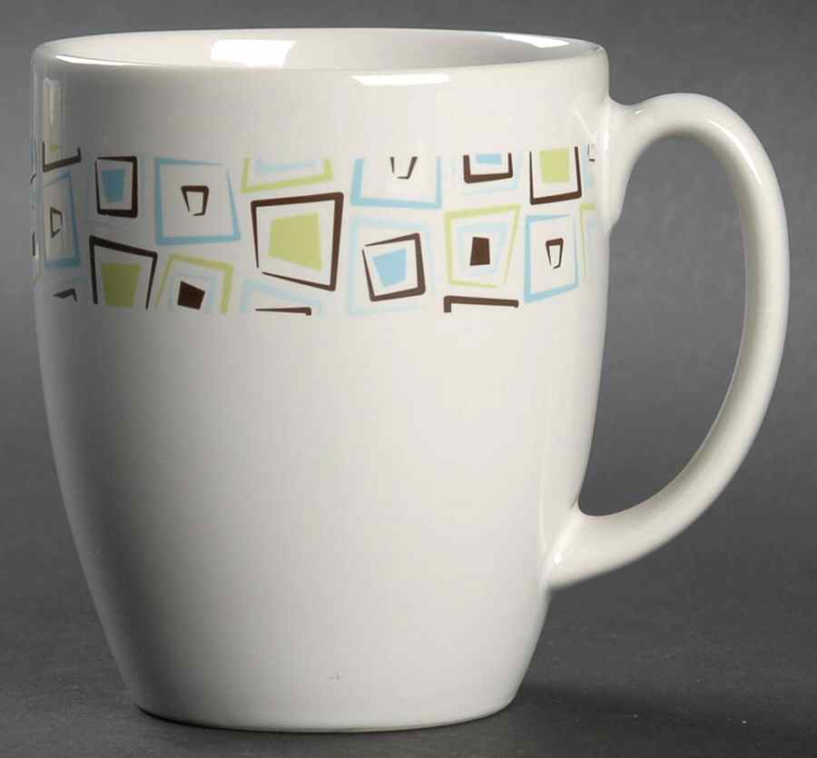 Chocolate Mint (Corelle) Mug by Corning Corelle-1