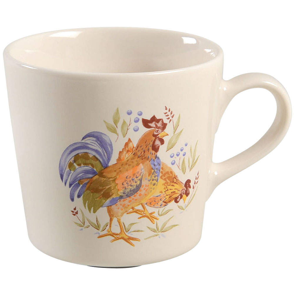 Country Morning Flat Cup by Corning Corelle-1