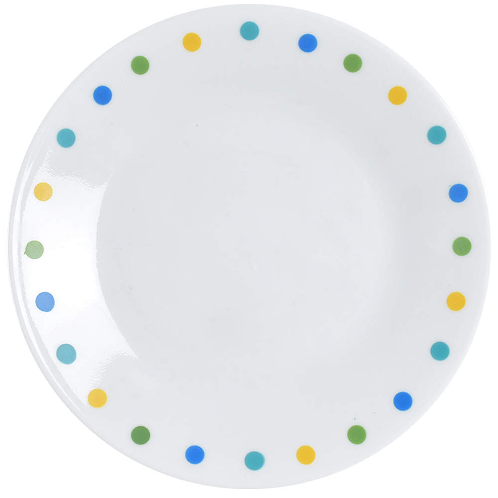 Dots (Corelle) Bread & Butter Plate by Corning Corelle-1