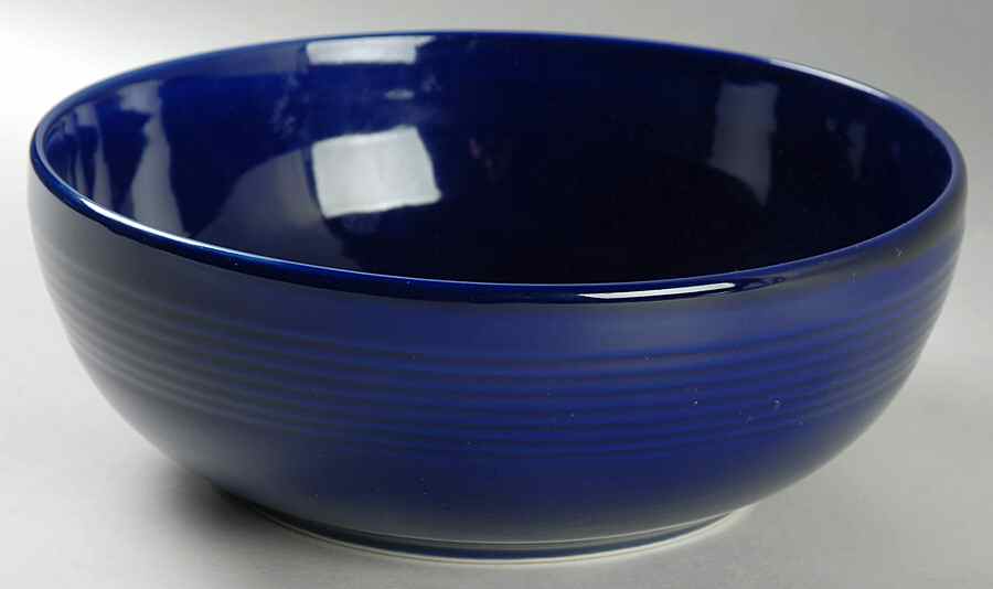 Prego Blue (Italy) 9" Round Vegetable Bowl by Corning Corelle-1