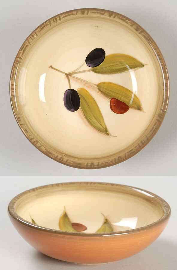 Oliva Italiana Individual Dip Dish by Clay Art-1