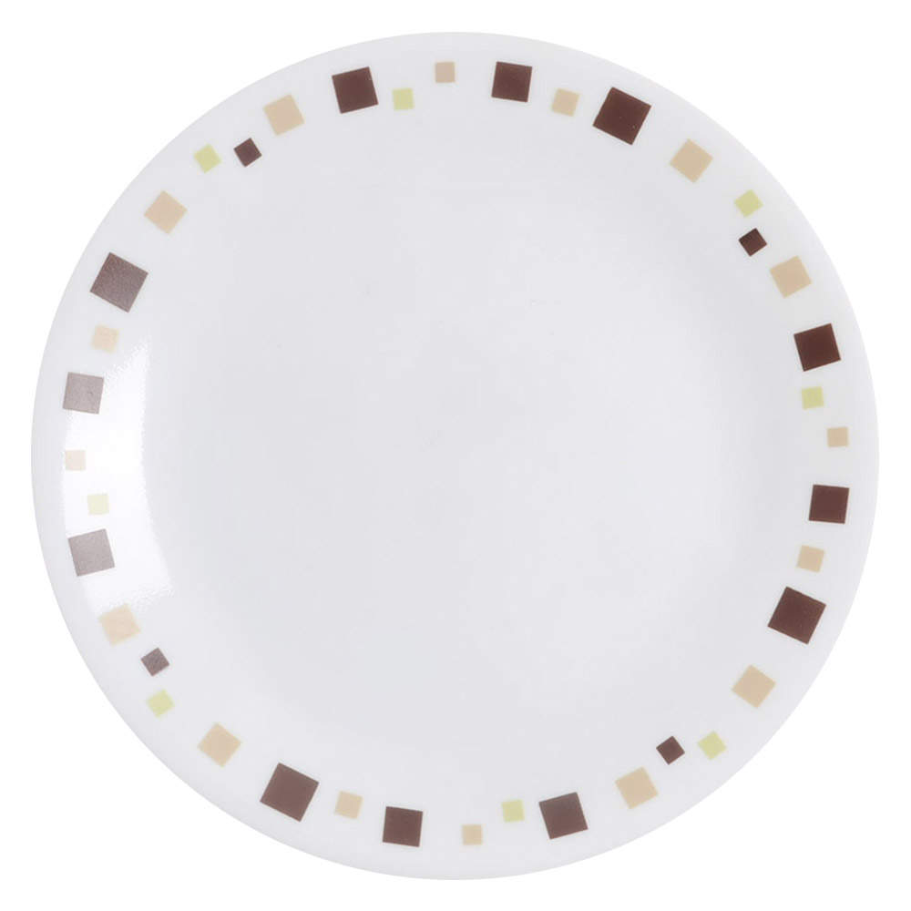 Geometric (Corelle) Luncheon Plate by Corning Corelle-1