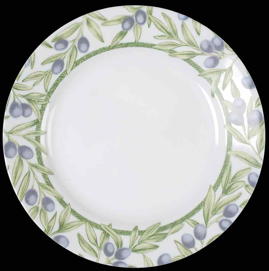 Olive Branches (Corelle) Luncheon Plate by Corning Corelle-1