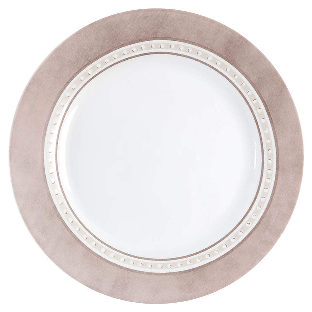 Pewter (Corelle) Luncheon Plate by Corning Corelle-1