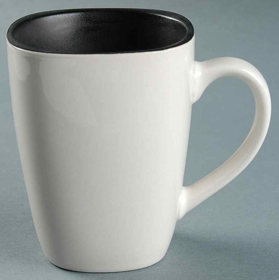 Royal White (Square) Mug by Corning Corelle-1