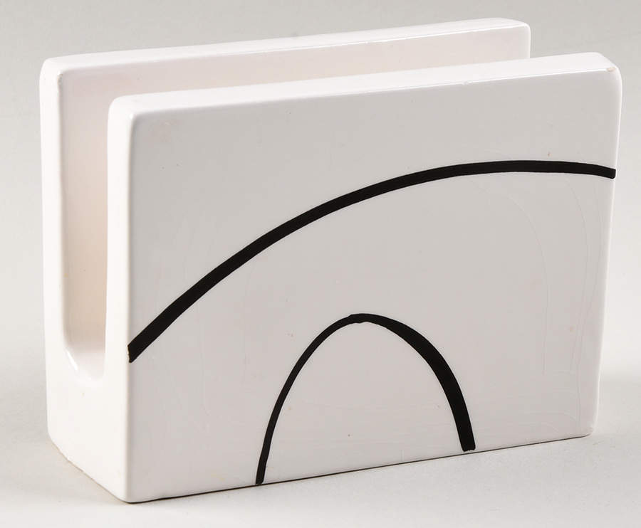 Simple Lines (Corelle) Napkin Holder by Corning Corelle-1