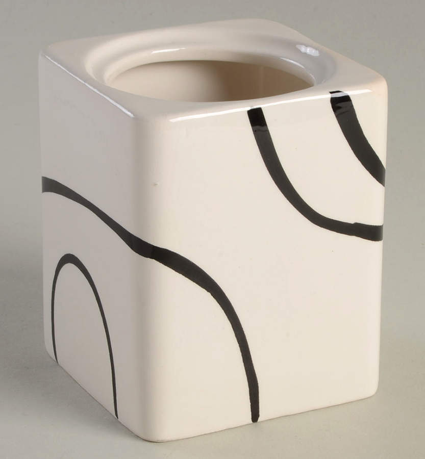 Simple Lines (Corelle) Sugar Bowl No Lid by Corning Corelle-1
