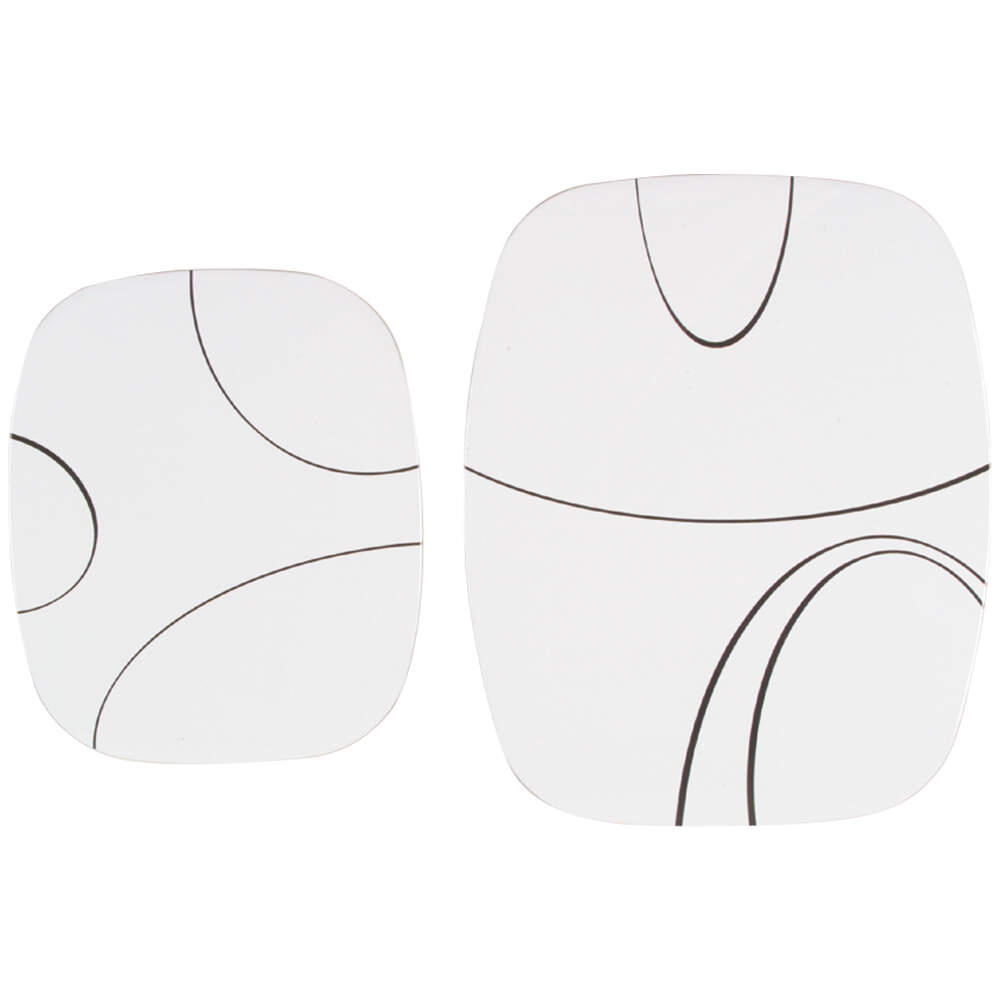 Simple Lines (Corelle) 2-Piece Stove and Counter Mat by Corning Corelle-1
