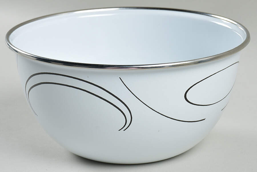 Simple Lines (Corelle) 6 5/8" Metal Bowl by Corning Corelle-1
