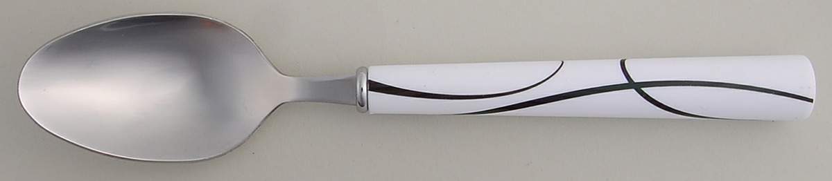 Simple Lines (Corelle) Place/Oval Soup Spoon by Corning Corelle-1