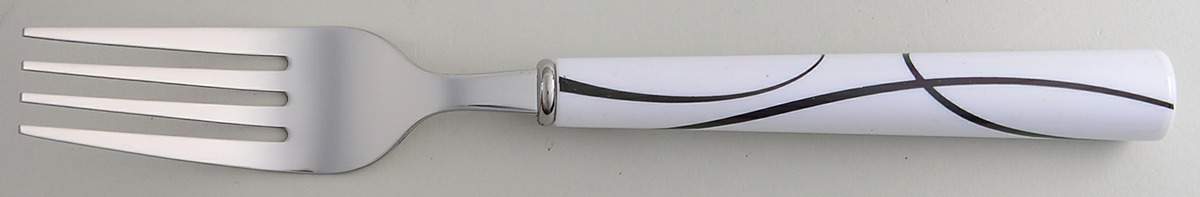 Simple Lines (Corelle) Dinner Fork (7 1/2" or Larger) by Corning Corelle-1