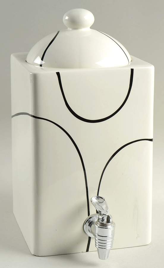 Simple Lines (Corelle) Beverage Dispenser & Lid by Corning Corelle-1