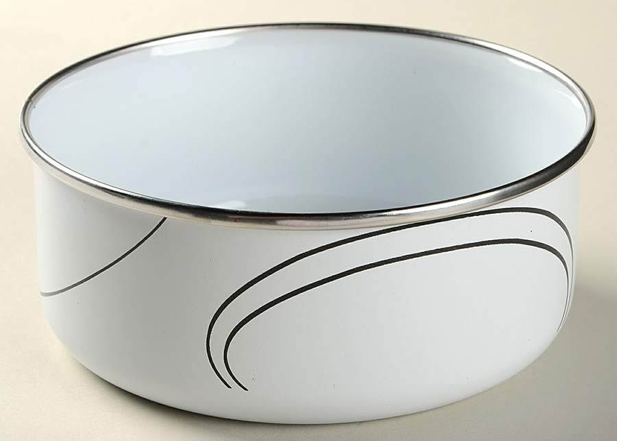 Simple Lines (Corelle) 5" Metal Bowl by Corning Corelle-1