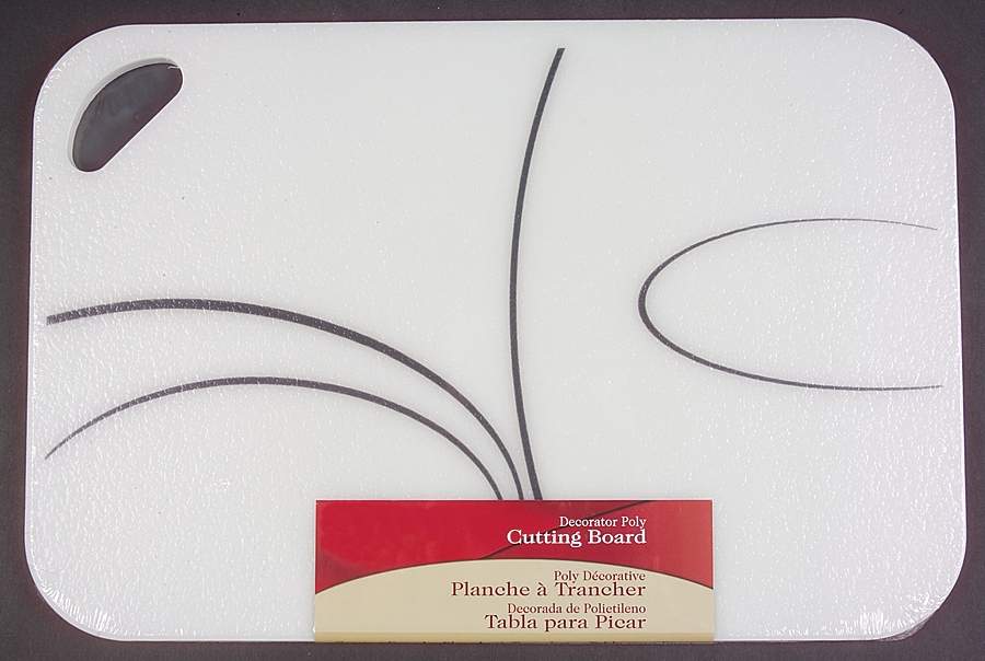Simple Lines (Corelle) Rectangular Polyethylene Cutting Board by Corning Corelle-1