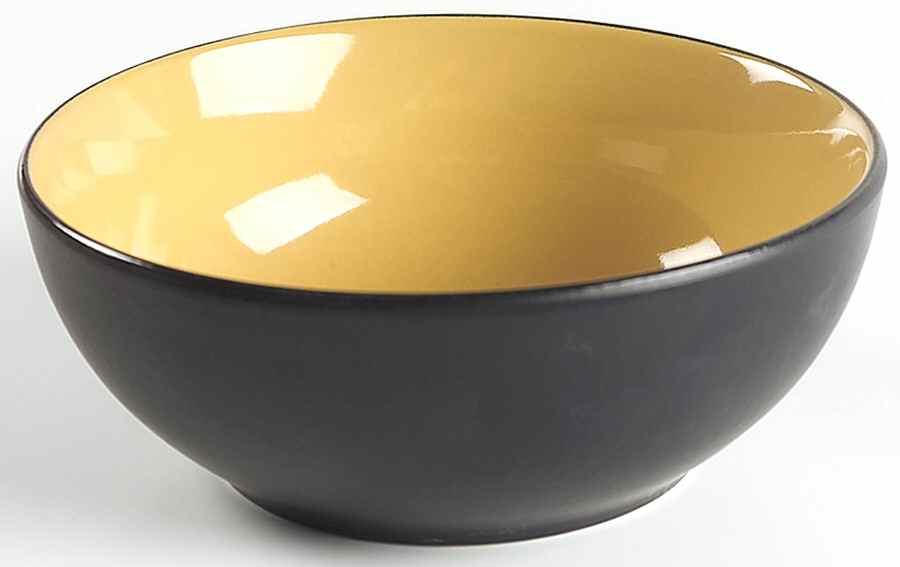 Turmeric Yellow (Round) Soup/Cereal Bowl by Corning Corelle-1