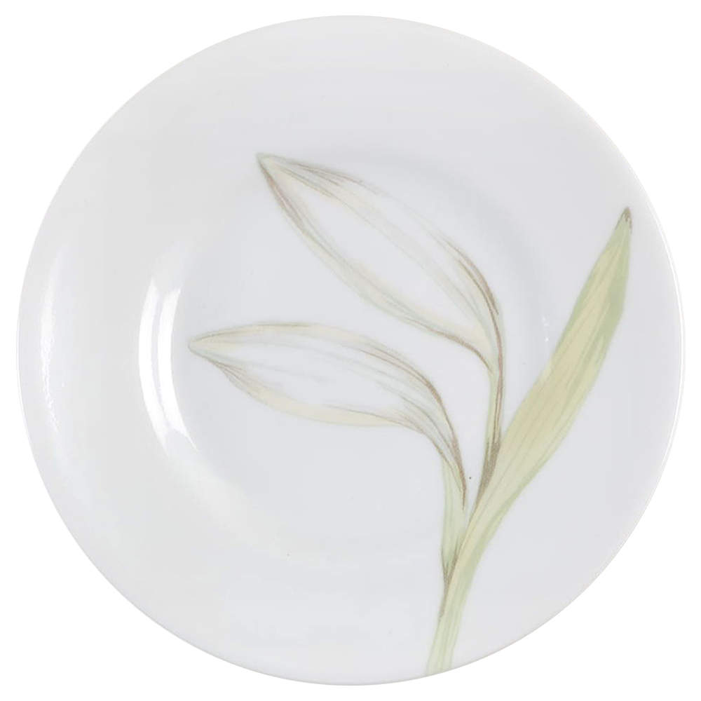 White Flower (Corelle) Bread & Butter Plate by Corning Corelle-1