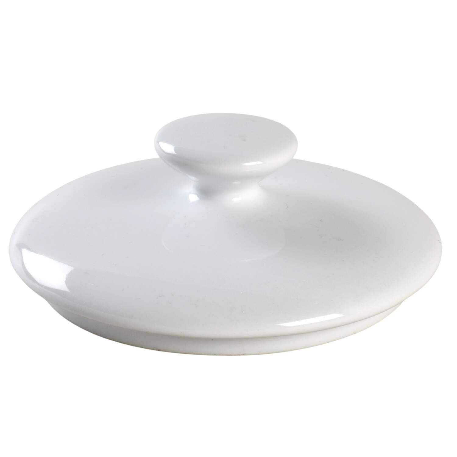 White Flower (Corelle) Lid for Sugar Bowl by Corning Corelle-1