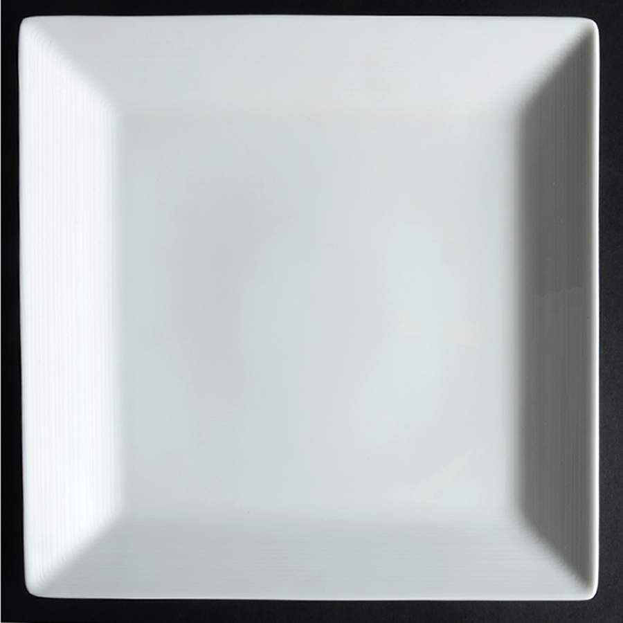 Claire Square Dinner Plate by Crate & Barrel-1